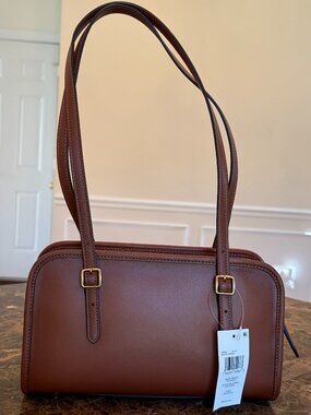 The Originals Glovedtanned Leather Coach Swing Zip in 1941 Saddle